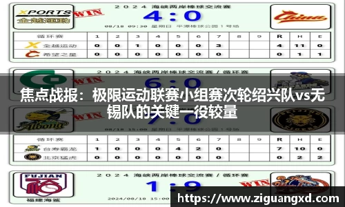 焦点战报：极限运动联赛小组赛次轮绍兴队vs无锡队的关键一役较量